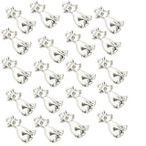 Maxbell 20 Pieces Dog Puppy Charms Pendant Finding Beads Making Accessories Craft
