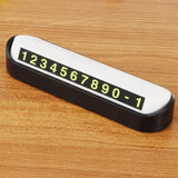 Maxbell Temporary Parking Card Magnetic Phone Number Plate Holder Sucker  Multicolor