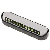 Maxbell Temporary Parking Card Magnetic Phone Number Plate Holder Sucker  Multicolor