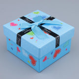 Maxbell 6pcs Cardboard Paper Bowknot Jewelry Gift Box Watch Ring Storage Cases Type7