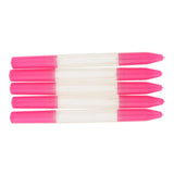 Maxbell 5x Plastic Pink Watch Clock Grandfather Clocks Oil Pen for Oiler Repair Tool