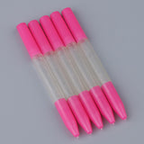 Maxbell 5x Plastic Pink Watch Clock Grandfather Clocks Oil Pen for Oiler Repair Tool