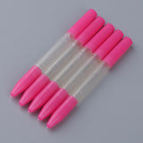 Maxbell 5x Plastic Pink Watch Clock Grandfather Clocks Oil Pen for Oiler Repair Tool