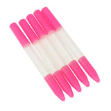 Maxbell 5x Plastic Pink Watch Clock Grandfather Clocks Oil Pen for Oiler Repair Tool