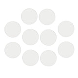 Maxbell 10pcs 1mm Thick Clear Flat Mineral Glass Watch Replace Part Watchmaker 31.5