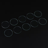 Maxbell 10pcs 1mm Thick Clear Flat Mineral Glass Watch Replace Part Watchmaker 25.5
