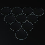 Maxbell 10 Piece Clear Mineral Glass Watch Replacement Part Watchmaker 35mm