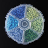 Maxbell Colorful Aluminum Wire Open Jump Rings for jewelry Making Accessories Set 1