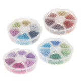 Maxbell Colorful Aluminum Wire Open Jump Rings for jewelry Making Accessories Set 1