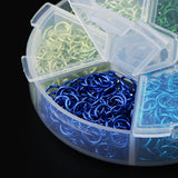 Maxbell Colorful Aluminum Wire Open Jump Rings for jewelry Making Accessories Set 1
