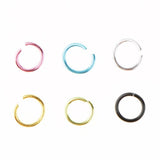 Maxbell Colorful Aluminum Wire Open Jump Rings for jewelry Making Accessories Set 2
