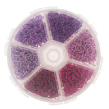 Maxbell Colorful Aluminum Wire Open Jump Rings for jewelry Making Accessories Set 3