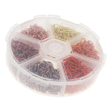 Maxbell Colorful Aluminum Wire Open Jump Rings for jewelry Making Accessories Set 4