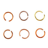 Maxbell Colorful Aluminum Wire Open Jump Rings for jewelry Making Accessories Set 4