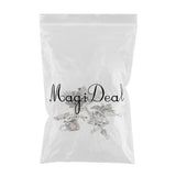 Maxbell 10x Flyer Palm Cross Charms Pendant for DIY Necklace Bracelet Jewelry Making