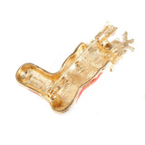 Maxbell Enamel Crystal Christmas Brooch Pin for Xmas Party Ornaments Gift Boote