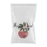 Maxbell Enamel Crystal Christmas Brooch Pin for Xmas Party Ornaments Gift Xmas Fruit