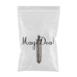 Maxbell Stainless Steel Cross Bible Bullet Cremation Ashes Urn Pendant Black