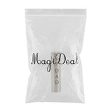 Maxbell Cylinder Pillar Stainless Steel Urn Cremation Family Keepsake Pendant Dad