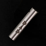 Maxbell Cylinder Pillar Stainless Steel Urn Cremation Family Keepsake Pendant Dad
