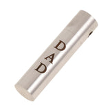 Maxbell Cylinder Pillar Stainless Steel Urn Cremation Family Keepsake Pendant Dad