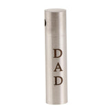 Maxbell Cylinder Pillar Stainless Steel Urn Cremation Family Keepsake Pendant Dad