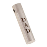 Maxbell Cylinder Pillar Stainless Steel Urn Cremation Family Keepsake Pendant Dad