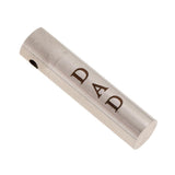 Maxbell Cylinder Pillar Stainless Steel Urn Cremation Family Keepsake Pendant Dad