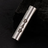 Maxbell Cylinder Pillar Stainless Steel Urn Cremation Family Keepsake Pendant Dad
