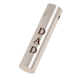Maxbell Cylinder Pillar Stainless Steel Urn Cremation Family Keepsake Pendant Dad