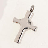 Maxbell Stainless Steel Crystal Love Heart Cross Urn Pendant Ashes Keepsake Yellow