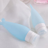 Maxbell 4 Pieces Silicone Mini Shampoo Sample Cosmetic Bottle Travel Containers 48ml