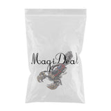 Maxbell Fashion Crystal Scorpion Brooch Pin Rhinestone Personality Brestpin Black