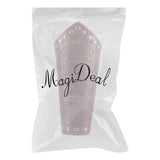 Maxbell Faux Leather Arm Guards Medieval Lace Up Punk Men Women Arm Bracers Red