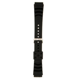 Maxbell Durable Silicone Waterproof Sport Watch Band Strap Deployment Clasp 20mm