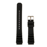 Maxbell Durable Silicone Waterproof Sport Watch Band Strap Deployment Clasp 20mm