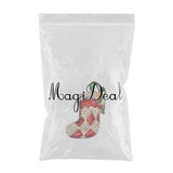 Maxbell Crystal Sika Deer Christmas Boot Bell Angel Apple Pin Brooch Christmas Boot