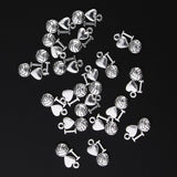 Maxbell 20 Pieces Charms Pendant Findings Beads Jewelry Making Crafts  I Love Ball