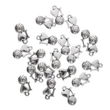 Maxbell 20 Pieces Charms Pendant Findings Beads Jewelry Making Crafts  I Love Ball