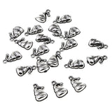 Maxbell 20 Pieces Stainless Steel Pendant Charms Beads Findings Supply Cucurbit