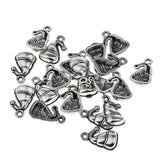 Maxbell 20 Pieces Stainless Steel Pendant Charms Beads Findings Supply Cucurbit