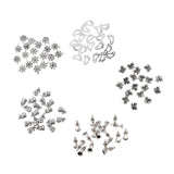 Maxbell 20 Pieces Stainless Steel Pendant Charms Beads Findings Supply Cucurbit