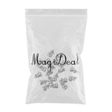 Maxbell 20 Pieces Stainless Steel Pendant Charms Beads Findings Supply Cucurbit