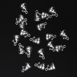 Maxbell 20 Pieces Stainless Steel Pendant Charms Beads Findings Supply Cucurbit