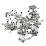 Maxbell 20 Pieces Charms Pendant Findings Beads Jewelry Making Crafts  Crown