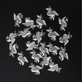 Maxbell 20 Pieces DIY Charms Pendant Findings Beads Jewelry Making Crafts Bird