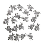 Maxbell 20 Pieces DIY Charms Pendant Findings Beads Jewelry Making Crafts Bird