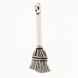 Maxbell 20 Pieces Stainless Steel Pendant Loose Beads Findings Spacer Broom