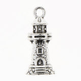 Maxbell 20 Pieces Stainless Steel Pendant Charms Beads Findings Supply Tower