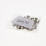 Maxbell 20 Pieces Stainless Steel Pendant Charms Beads Findings Supply Tower